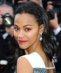 Found It! Zoe Saldana’s Scarlet Lipstick at the Cannes Film Festival