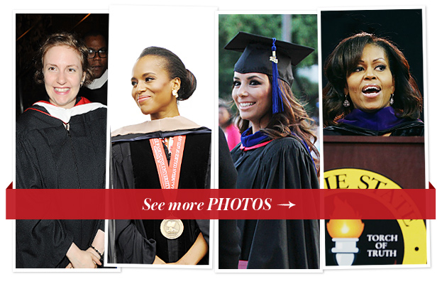 Lena Dunham, Kerry Washington, Eva Longoria, Michelle Obama