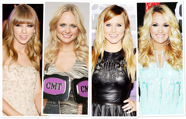 CMT Awards - Beachy Waves - Taylor Swift