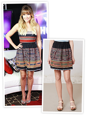 Lauren Conrad and Sachin + Babi Skirt