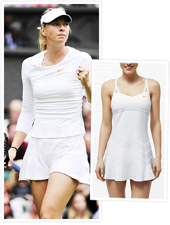 Maria Sharapova and Nike Flounce Dress
