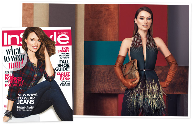 Olivia Wilde August 2013 InStyle Cover