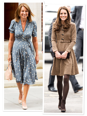 Carole Middleton, Kate Middleton