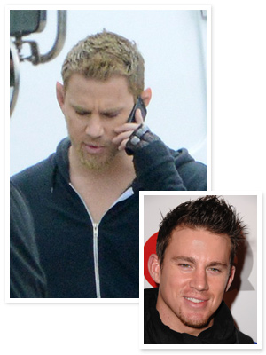 Channing Tatum Blonde Hair