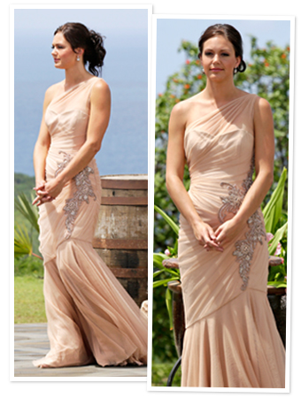 Bachelorette finale outfit for Des