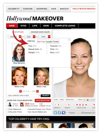 InStyle Hollywood Makeover