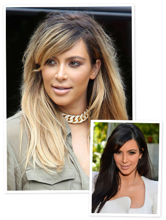 Kim Kardashian Blonde Hair