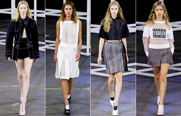 Alexander Wang NYFW Spring 2014