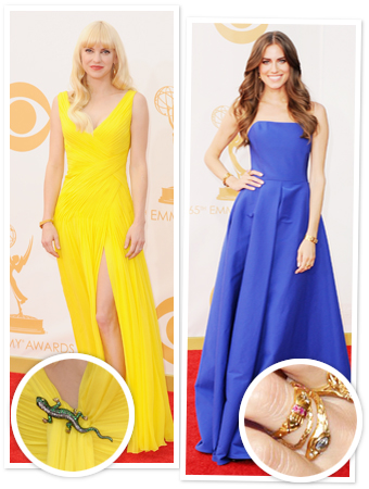 Emmys: Serpentine Jewelry