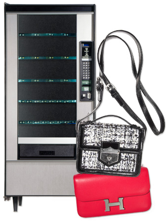 Vending Machines and handbags