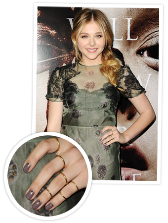 Chloe Moretz - Nails - Carrie