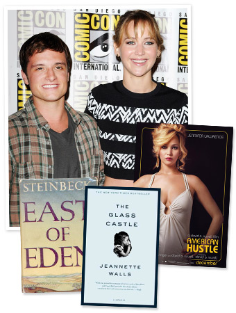 Jennifer Lawrence, Josh Hutcherson, American Hustle, East of Eden, The Glass Castle