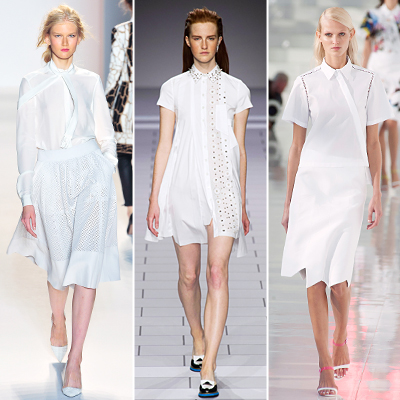 Spring/Summer 2014 Trend: White Shirts