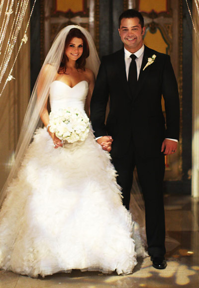 Celebrity Wedding Dresses - Joanna Garcia