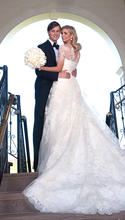 ivanka wedding gown