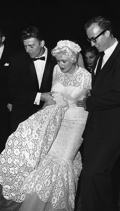 Jayne Mansfield  The Best Celebrity Wedding Dresses 