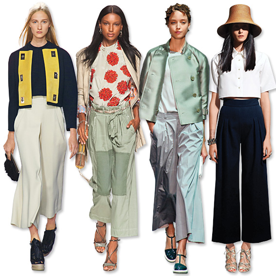 Clothes We Love: Wide Cropped Pants