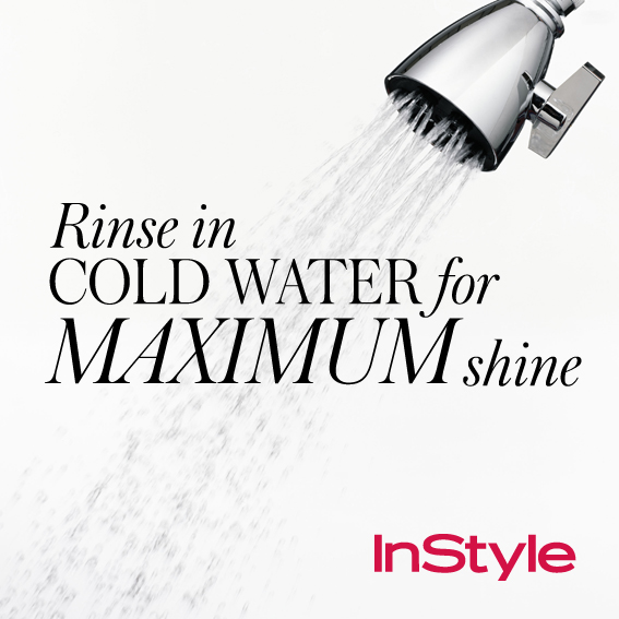 Rinse in Cold Water for Maximum Shine 20 Timeless HairCare Tips