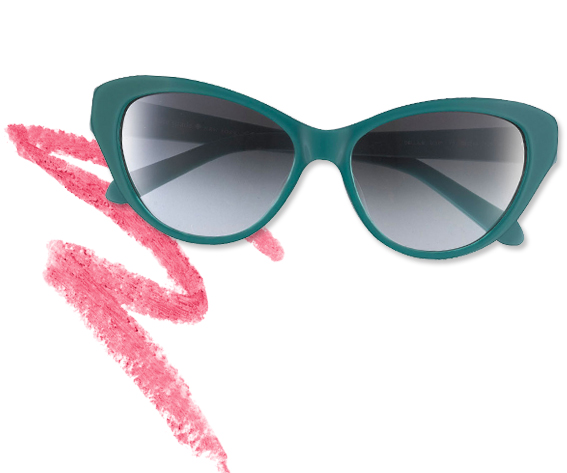 Sunglasses and lipstick pairings