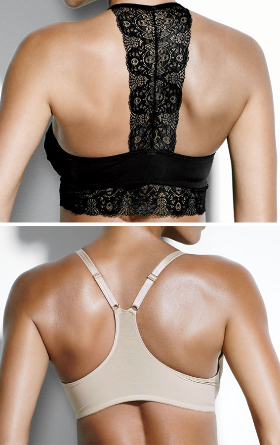MacGyvering Your Bras So It Works Like a Racerback Hide Straps, Minimize Bust & More How to