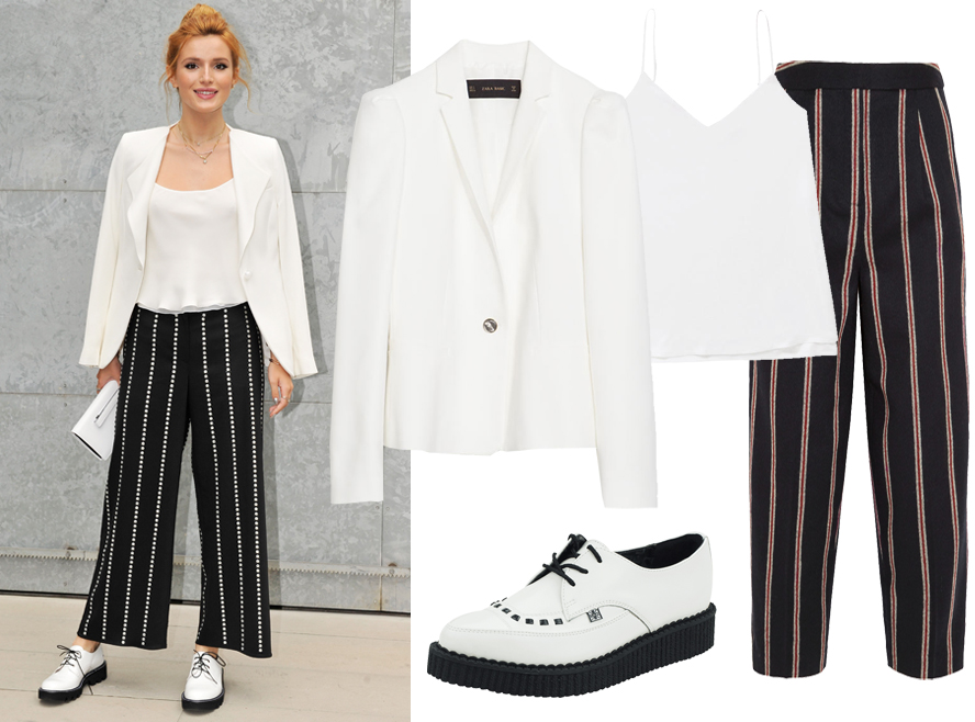 Celebrity-inspired work outfits: Bella Thorne
