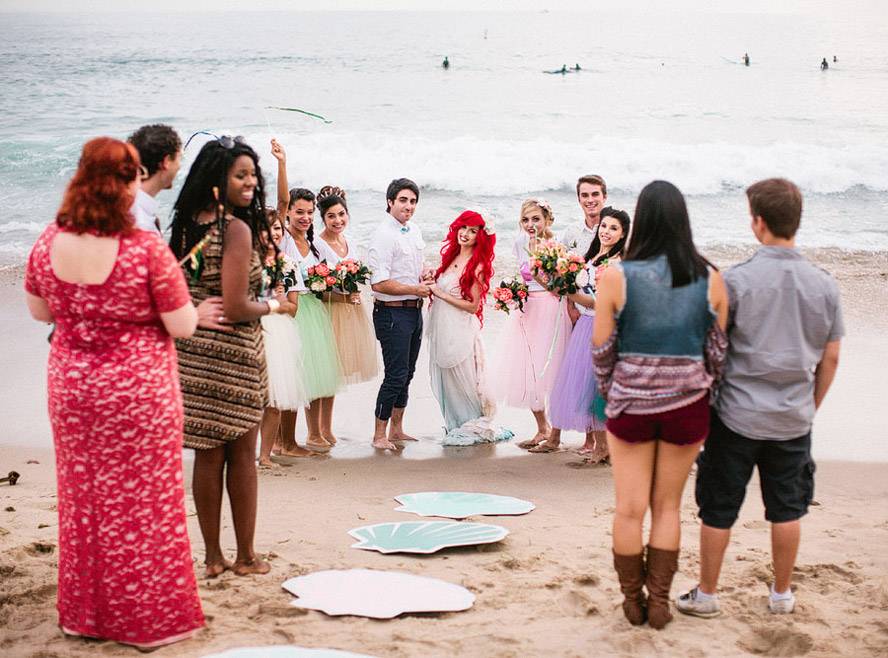 Little Mermaid Wedding