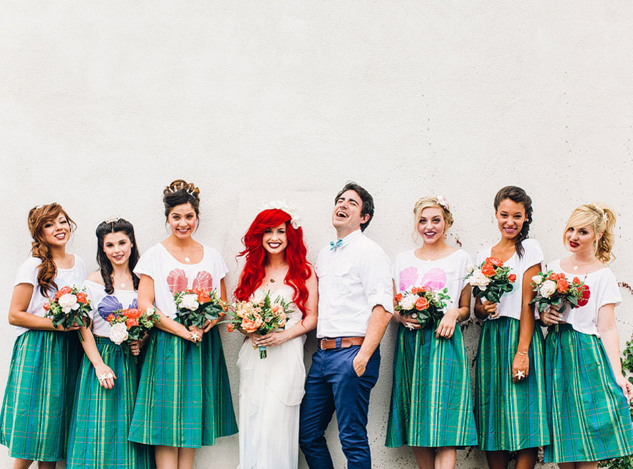 Little Mermaid Wedding