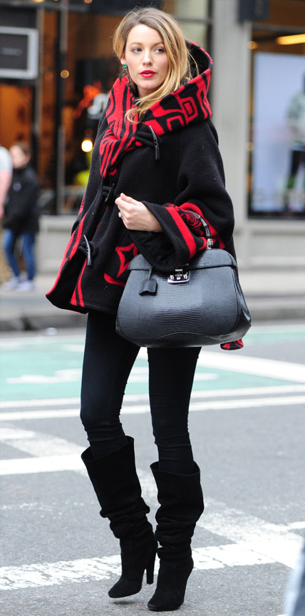 Celebs Bundled Up: Blake Lively