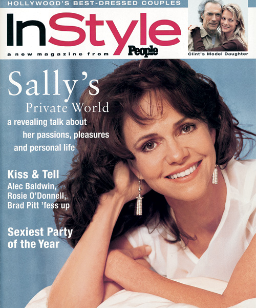 February, Sally Field InStyle Magazine Covers 1995