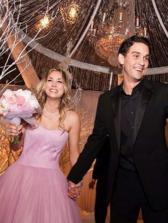 Kaley Cuoco and Ryan Sweeting