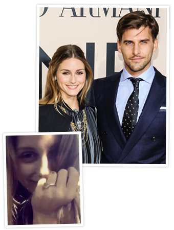 Olivia Palermo and Johannes Huebl