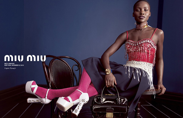 Lupita Nyong'O for Miu Miu