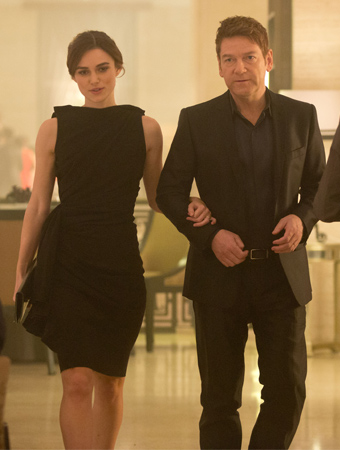 Keira Knightley and Kenneth Branagh