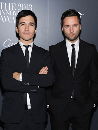 Jack McCollough and Lazaro Hernandez of Proenza Schouler
