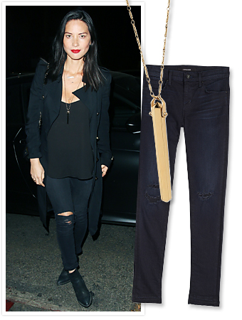 Olivia Munn, Stella & Dot, J Brand