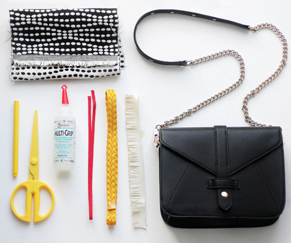 What You&#39;ll Need - DIY Cross-body Bag - www.neverfullbag.com