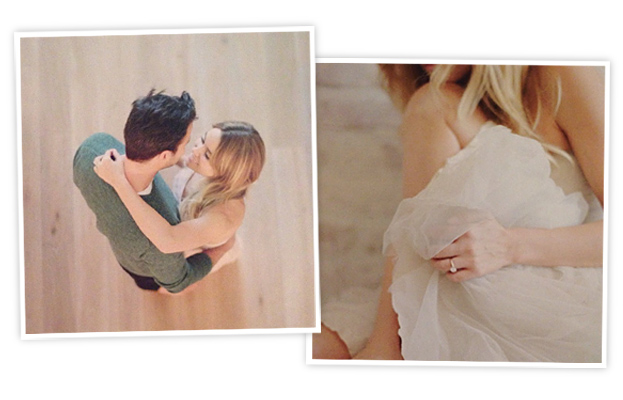 William Tell and Lauren Conrad Engagement Photos 