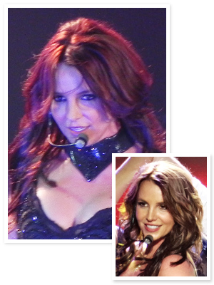Britney Spears Red Hair
