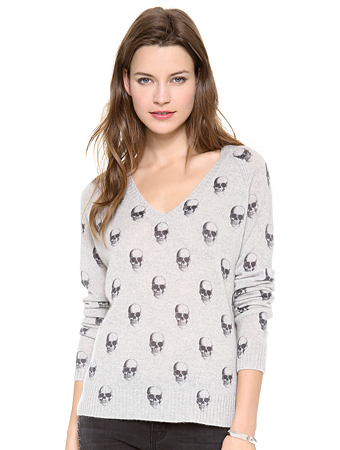 Lucy Hale's Graphic Sweater