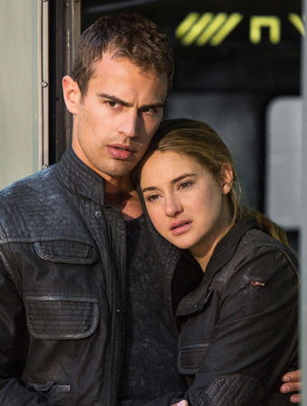 Theo James and Shailene Woodley
