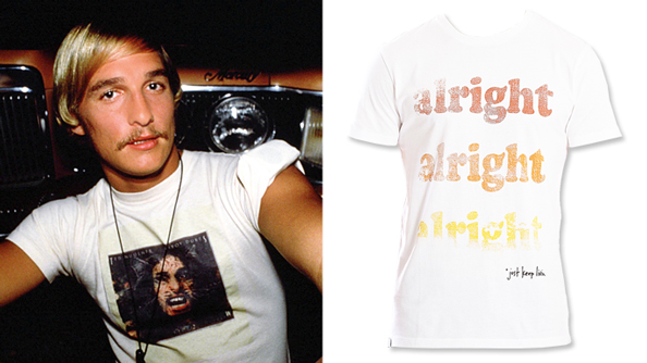 matthew mcconaughey alright shirt