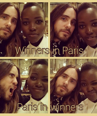 Jared Leto and Lupita Nyong'o