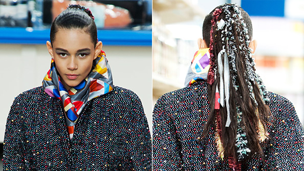 Chanel Paris Fashion Week Hair - Ponytails - Divergent