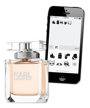 Karl Lagerfeld Emoticon App