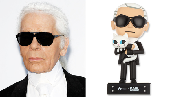 Karl Lagerfeld Figurine