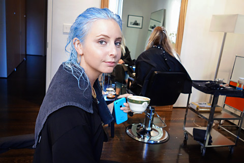 Blue Hair