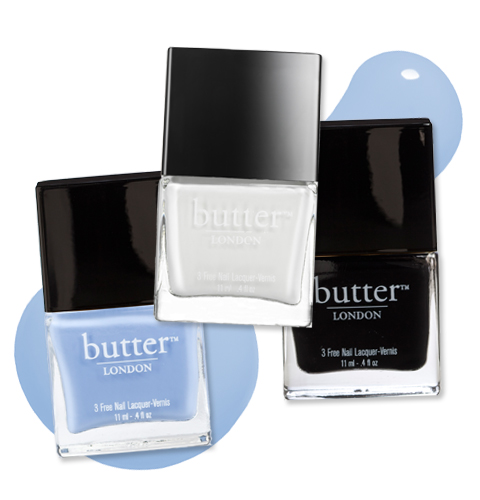 Emmy Rossum Nail Art - Butter London