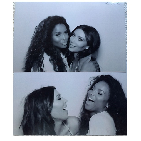 Ciara and Kim Kardashian