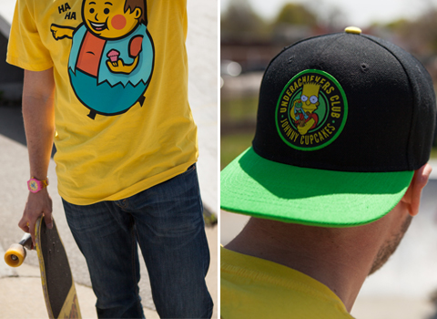 Johnny Cupcakes Simpsons collaboration