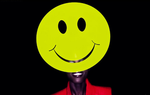 Philip Treacy Smiley Face Hat
